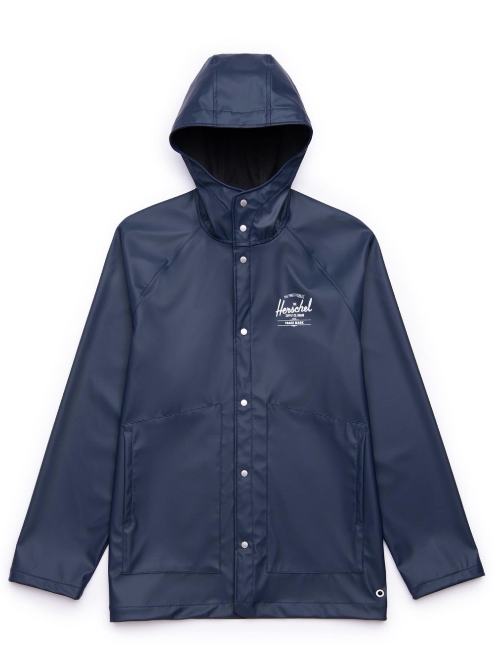 Jacket Herschel Supply Co. Rainwear Classic Logo - Navy - M (unisex)